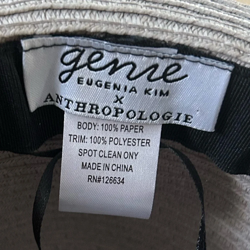 Eugenia Kim X Anthropology Fedora Hat with multi colored band